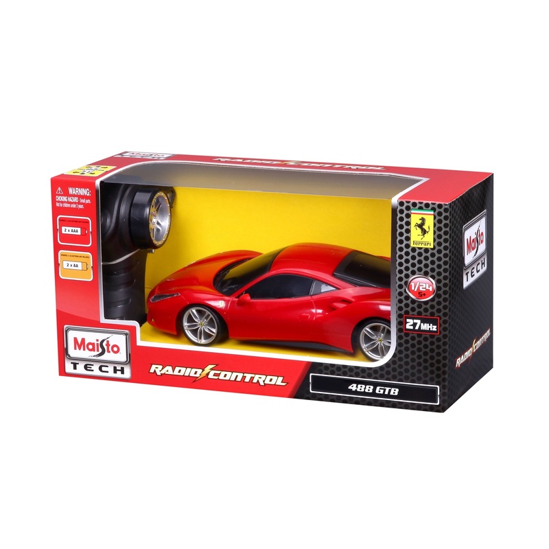 Maisto – 1/24 R/C Ferrari 488 GTB – 2.4Ghz
