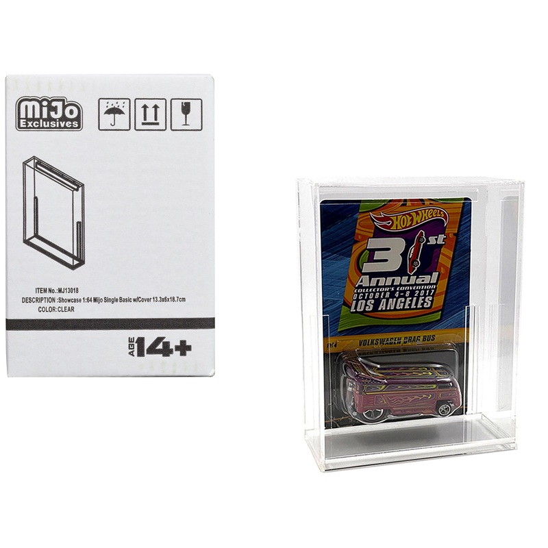 Showcase Basic Single Display Case “Mijo Exclusives” for 1/64 Scale Models