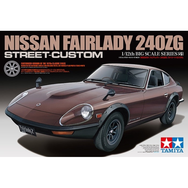 Tamiya – 1/12 Nissan Fairlady 240ZG Street-Custom