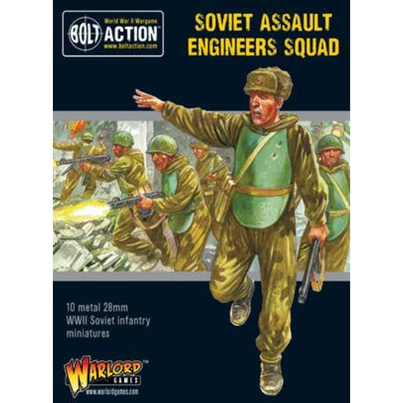 Warlord – Bolt Action: Soviet Assault Engineers Squad (Metal)