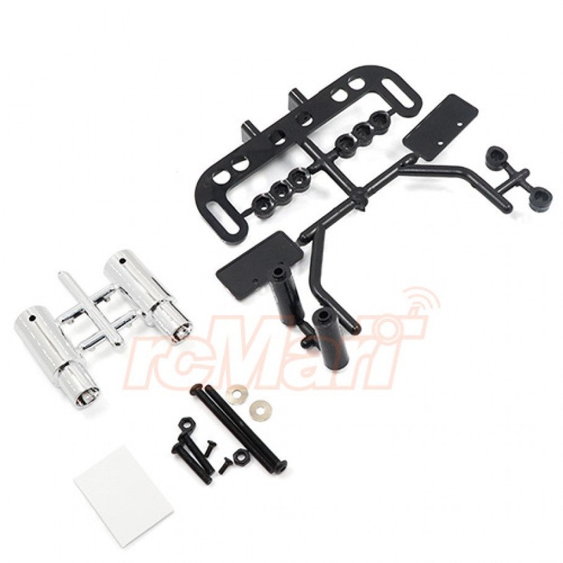 Xtra Speed – Muffler Set for 1/10 Drift Touring Car