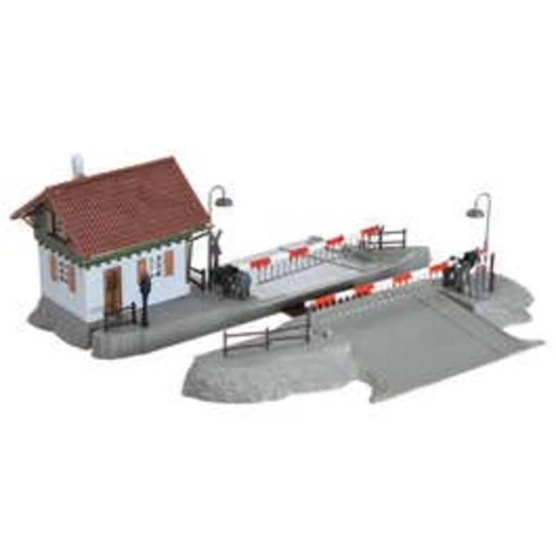 Faller 120174  HO Level-crossing with gatekeepers house kit