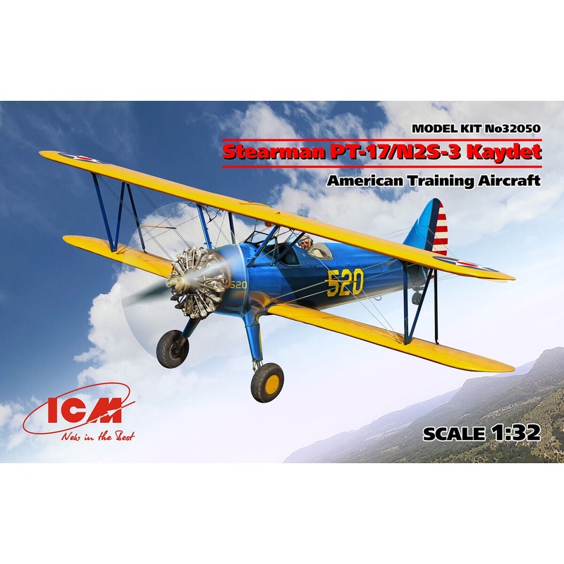 ICM – 1/32 PT-17/N2S-3 Kaydet