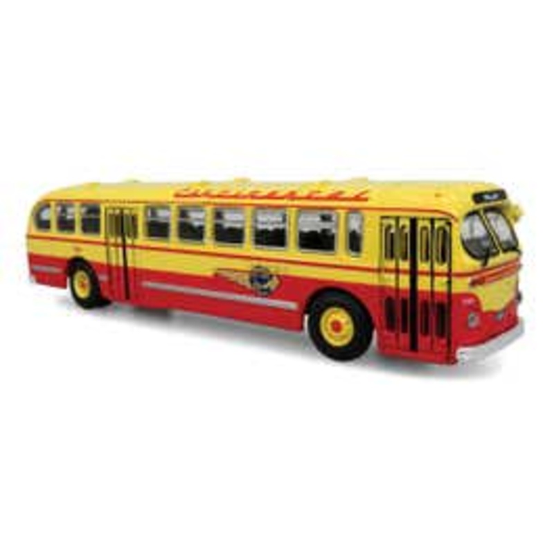 Iconic Replicas 87-0372  HO 1940s-1950s ACF Brill CD-44 Transit Bus – Continental Trailways