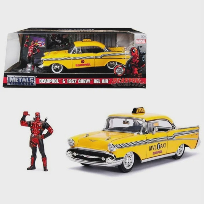 Jada – 1/24 Deadpool & 1957 Chevy Bel Air (Marvel)
