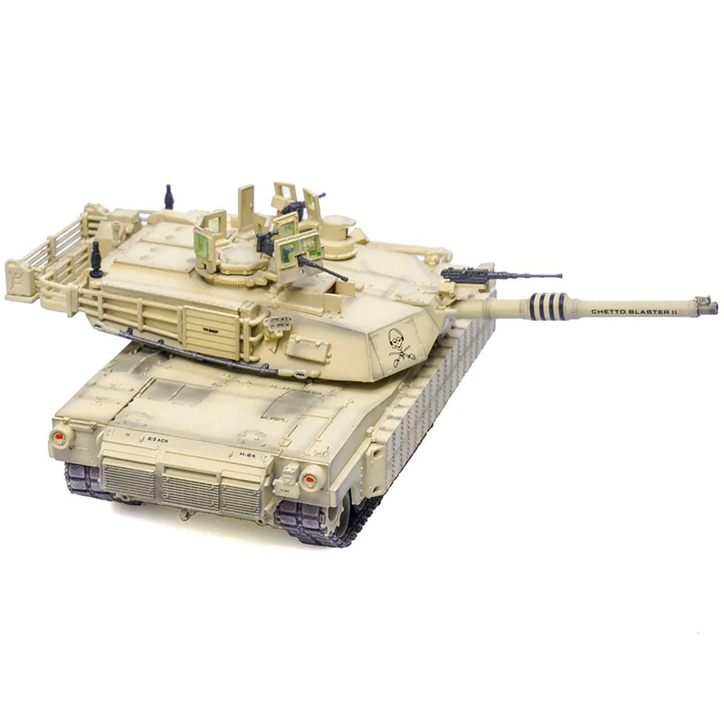 M1A2 TUSK I Battle Tank “Ghetto Blaster II” “U.S. Army 3rd Squadron 3rd Armoured Cavalry Regiment FOB Hammer Iraq” (2011) 1/72 Diecast Model by Panzerkampf