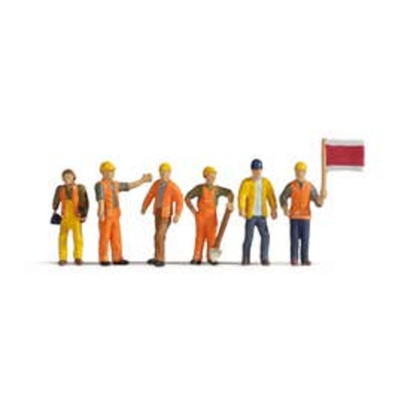 NOCH 15277  HO Railroad Track Crew (6 pcs)