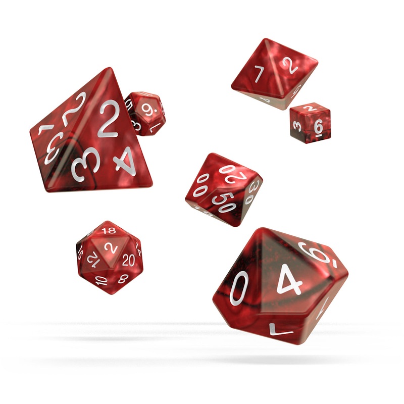 Oakie Doakie Dice – RPG Set GemiDice Vampire (7)