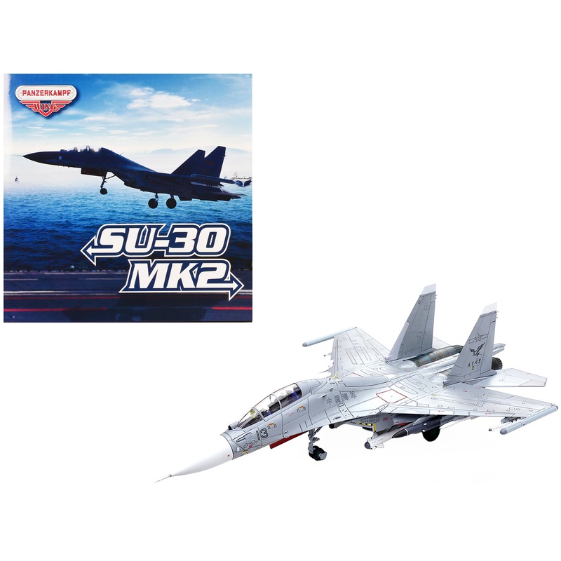 Sukhoi Su-30MKK Flanker-G Fighter Aircraft #13 “People’s Liberation Army (PLA) Naval Aviation’s Sea and Air Eagle Regiment” Chinese Air Force “Wing” Series 1/72 Diecast Model by Panzerkampf