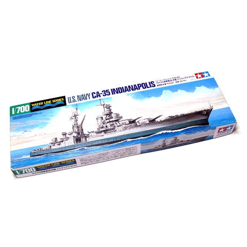 Tamiya – 1/700 US Navy CA-35 Indanapolis