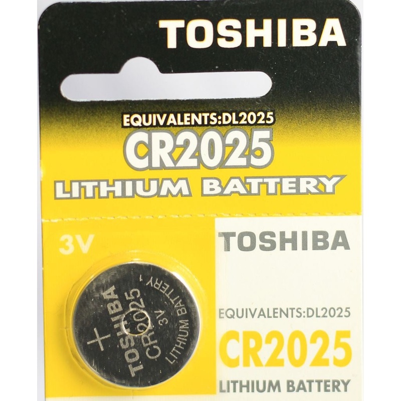 Toshiba – 3V Lithium Coin Battery – CR2025 (1)