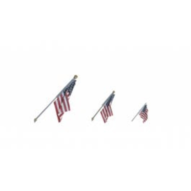 Woodland Scenics JP5953 N Small US Flag- Wall Mount