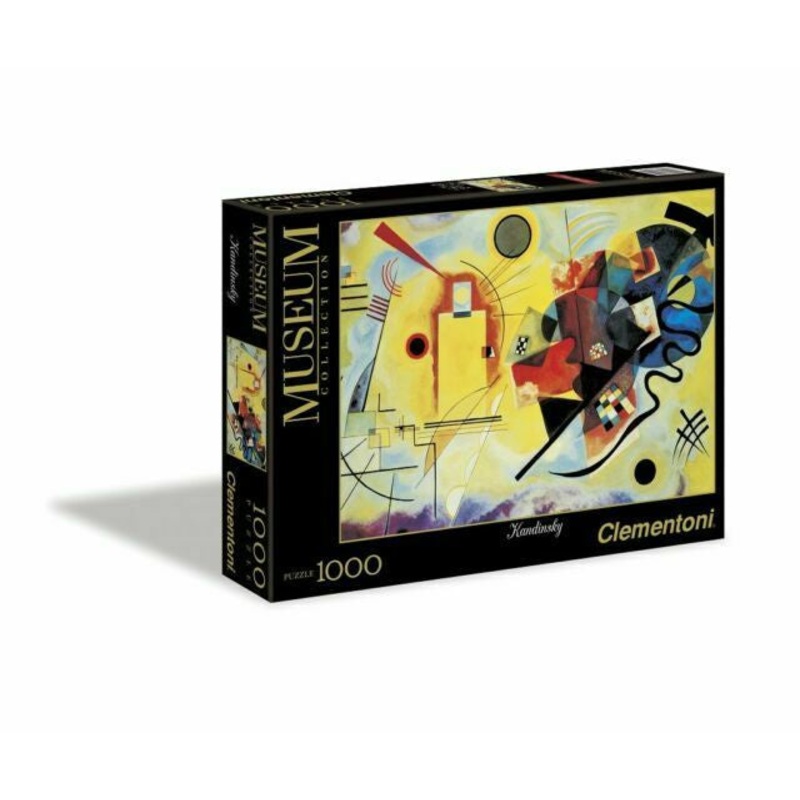 Clementoni – Kandinsky – Yellow-Red-Blue (1000pcs)