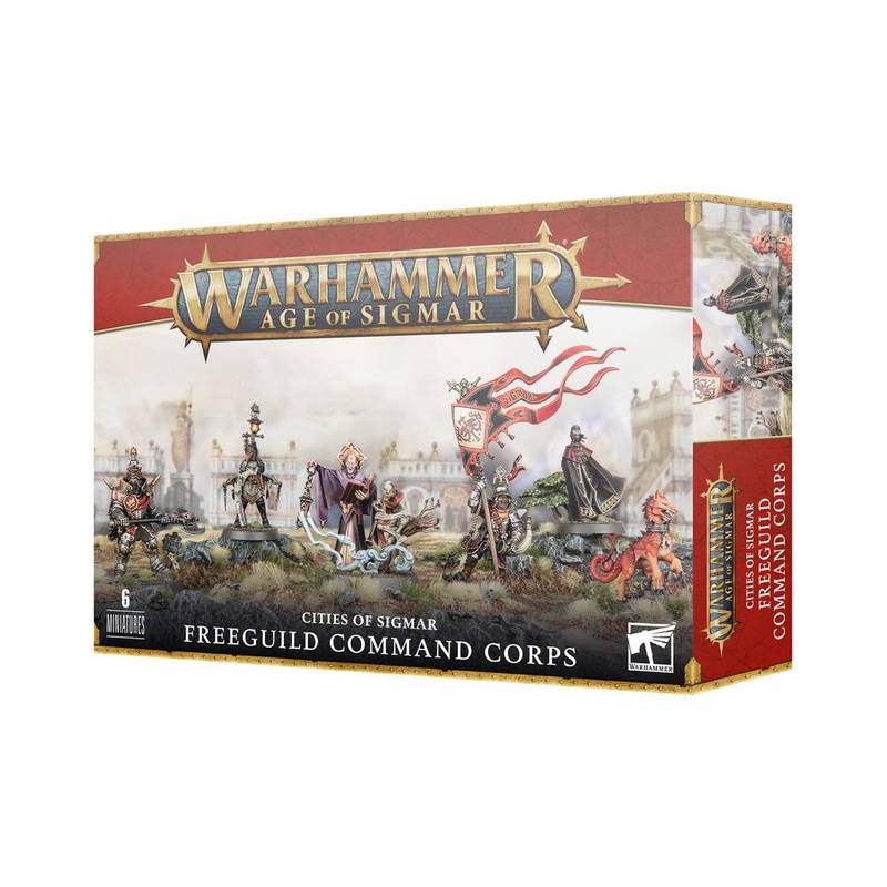 GW – Warhammer AOS Cities Of Sigmar: Freeguild Command Corps (86-12)