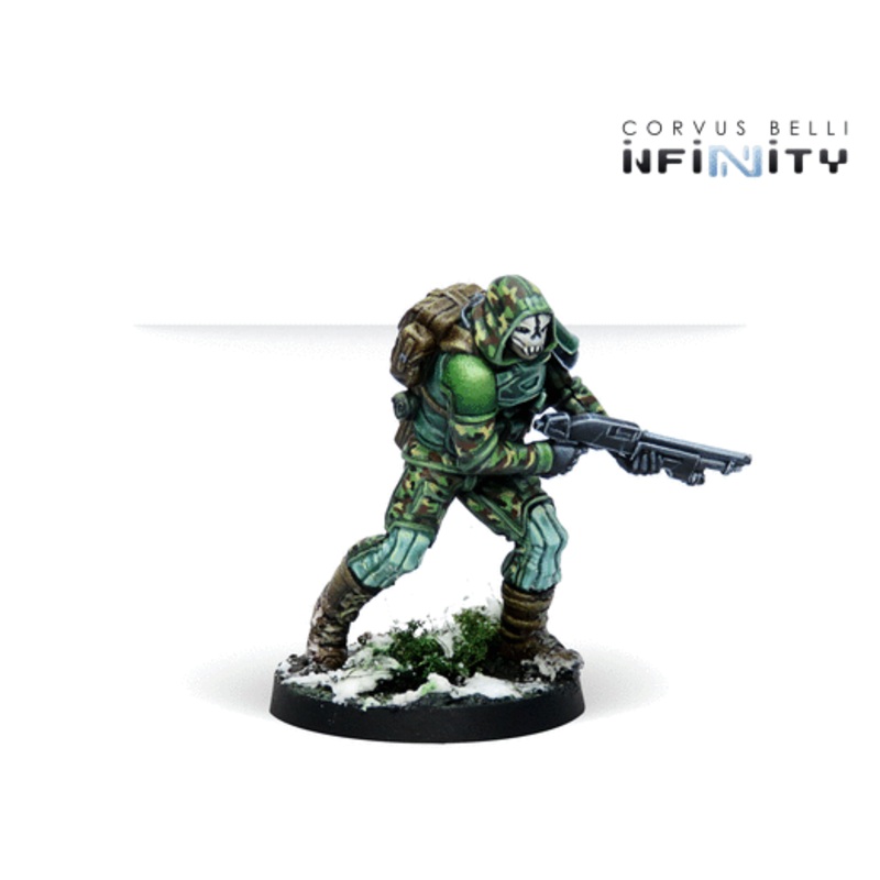 Infinity – Ariadna: Streloks – Kazak Reconnaissance Unit (Boarding Shotgun)