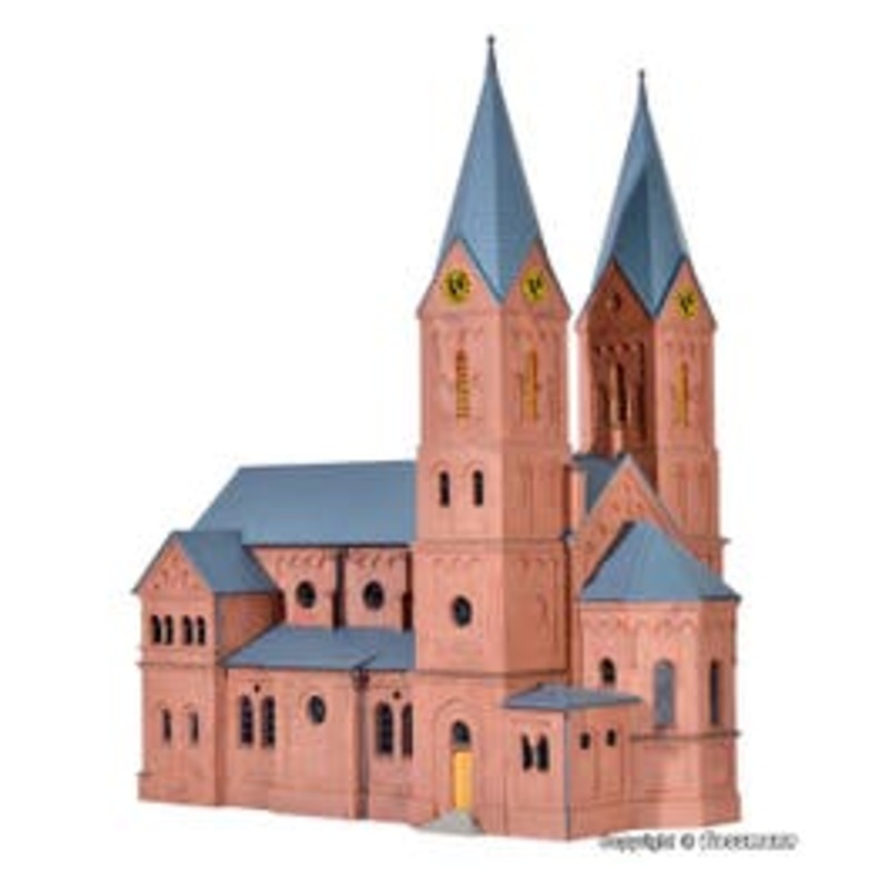 Kibri 39760  HO Romanesque church in Jakobwllesheim kit