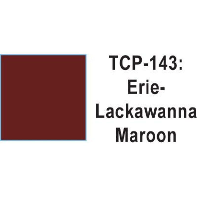 Tru Color TCP-143 Erie Lackawana Maroon, Paint (1 Ounce)
