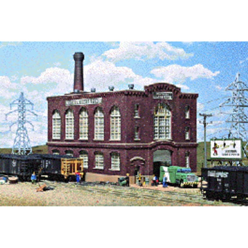 Walthers #933-3021 Northern Light & Power Powerhouse — Kit