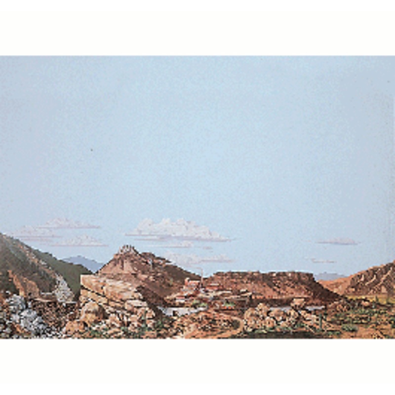 Walthers #949-703 Mountain to Desert Background Scenes 24″ x 36″