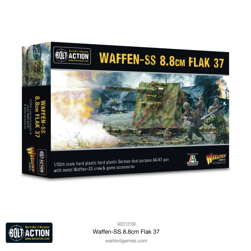 Warlord – Bolt Action: Waffen-SS 8.8cm Flak 37