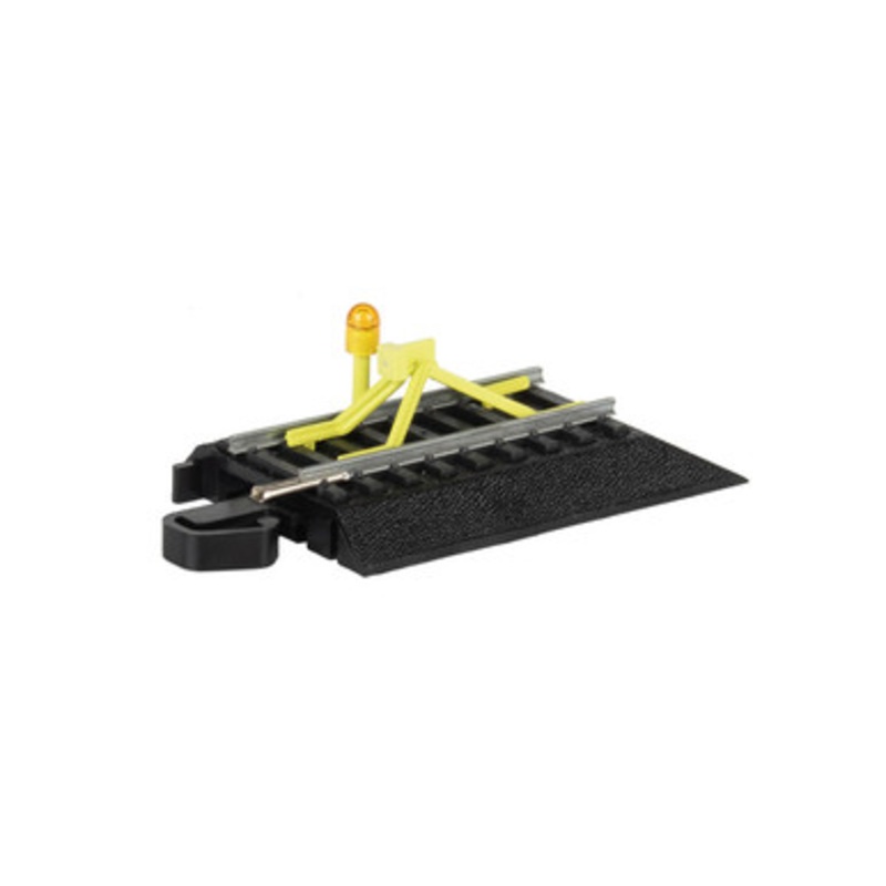 Bachmann 44476 HO Scale E-Z Track Flashing Led Bumper Steel Alloy