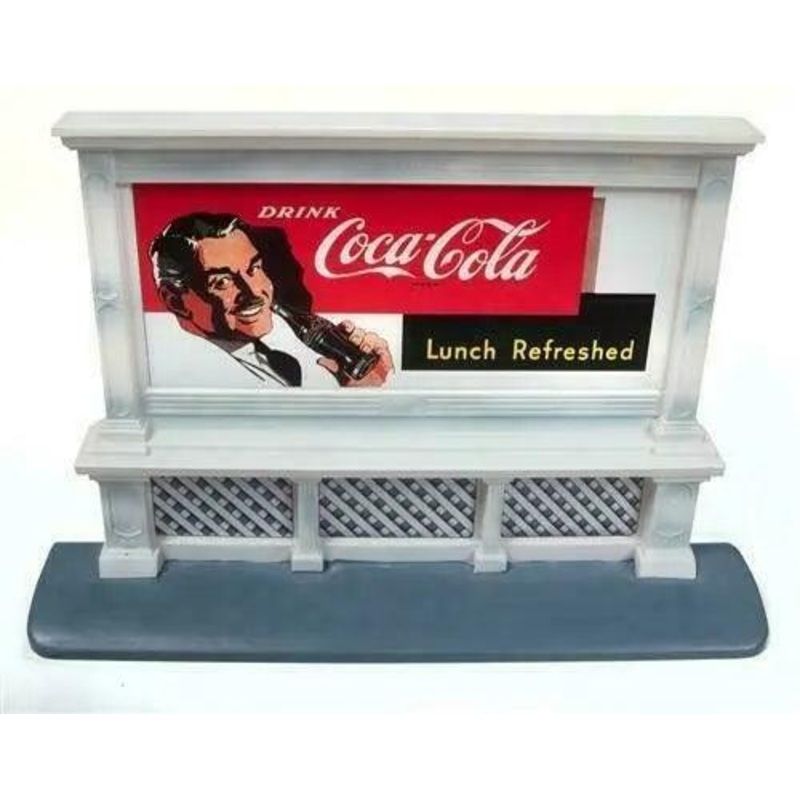 Classic Metal Works Billboard (Coca-Cola) 1:87 HO Scale