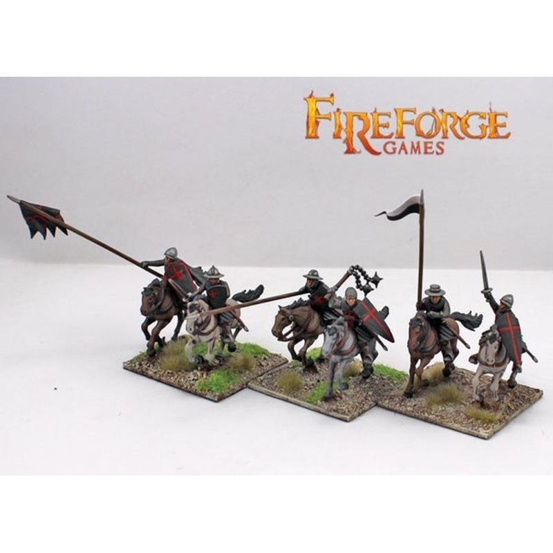 Fireforge Games – Mounted Sergeants  (12 Plastic Multipart Knights)