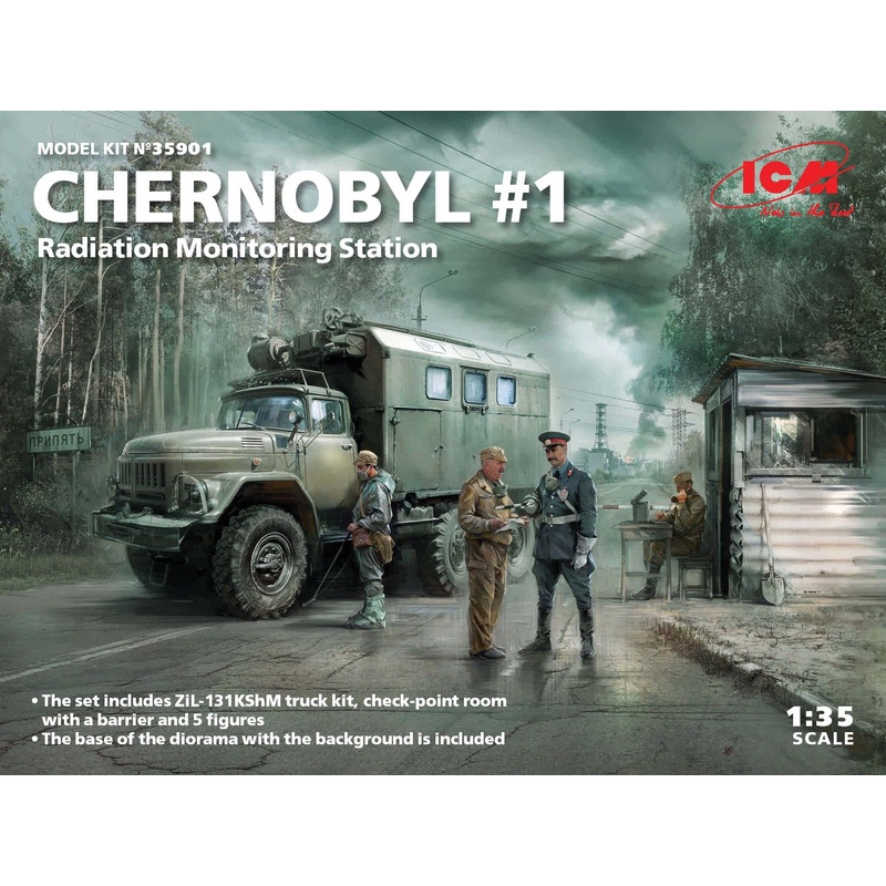 ICM – 1/35 Chernobyl #1 Radiation Monitoring Station