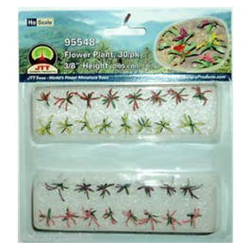 JTT 95548 Flower Plants 3/8″ 30/pk