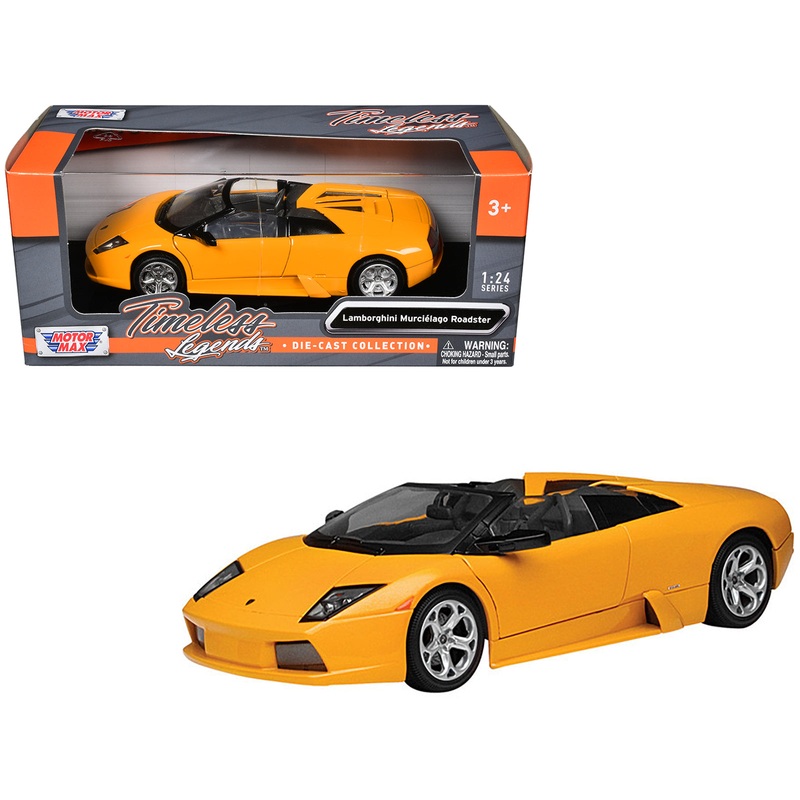 Lamborghini Murcielago Roadster Orange 1/24 Diecast Model Car by Motormax
