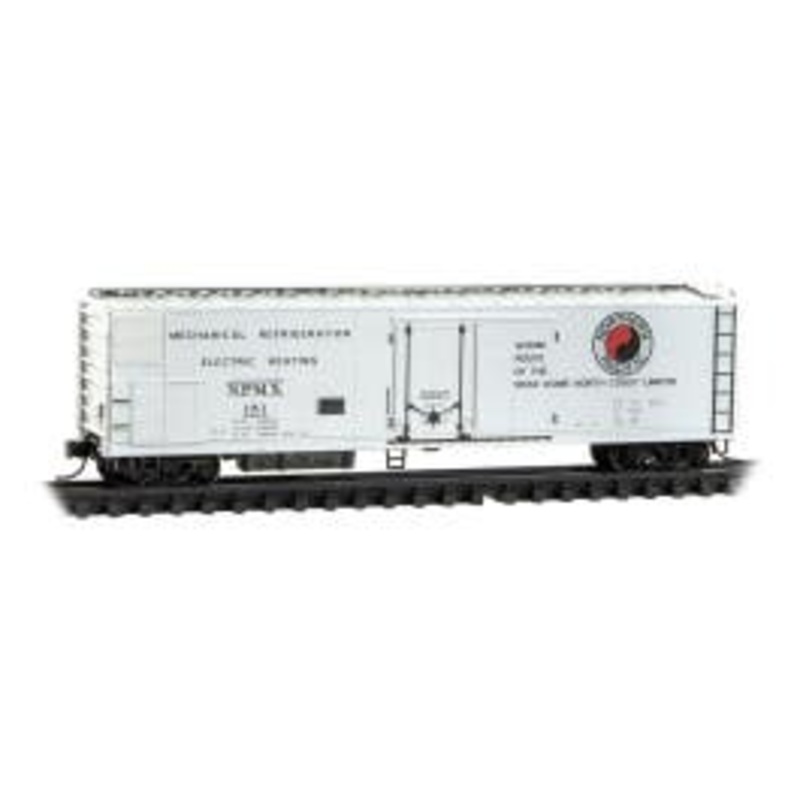 Micro Trains 06900151 N Scale – 51' Rivet Side Mechanical Reefer Northern Pacific / Merchants Despatch – Rd# 151