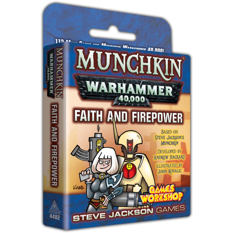 Munchkin Warhammer 40,000: Faith and Firepower Expansion