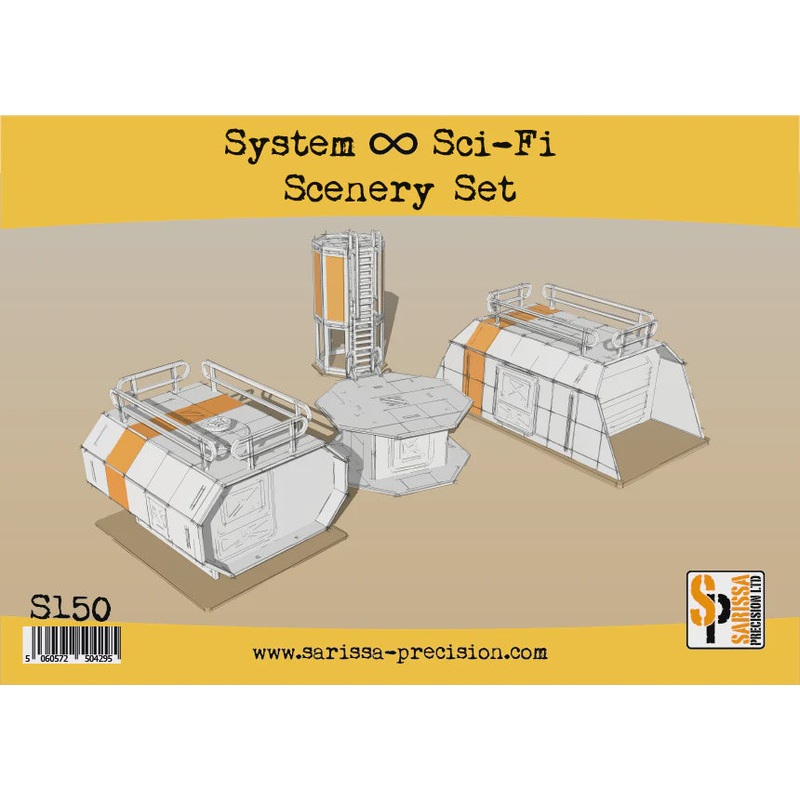 Sarrisa Precision – Sci Fi Scenery Set (S150)