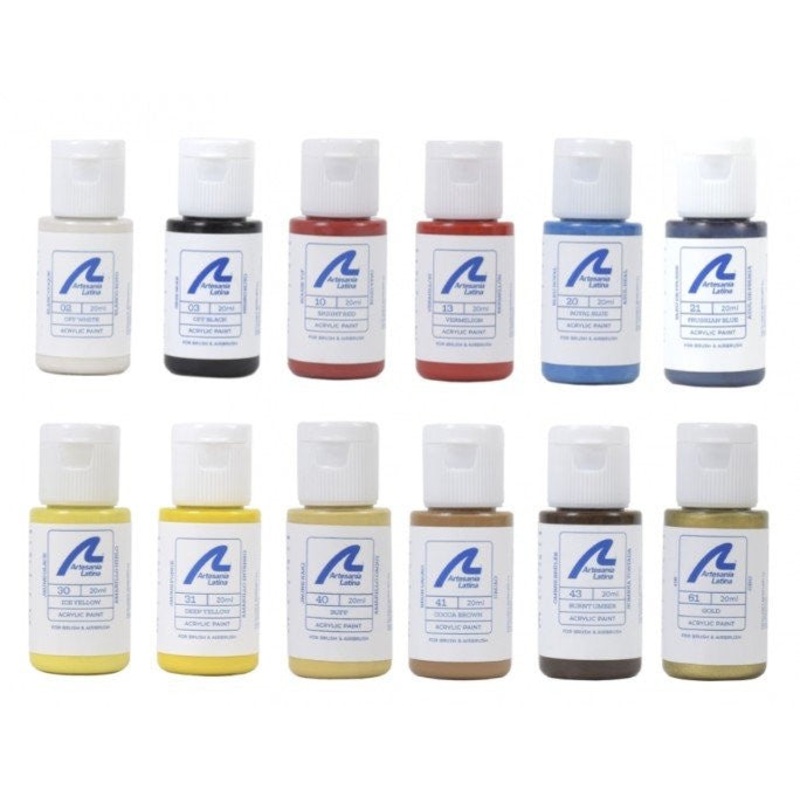 Artesania – French Navy Paints Set (12 x 20ml)