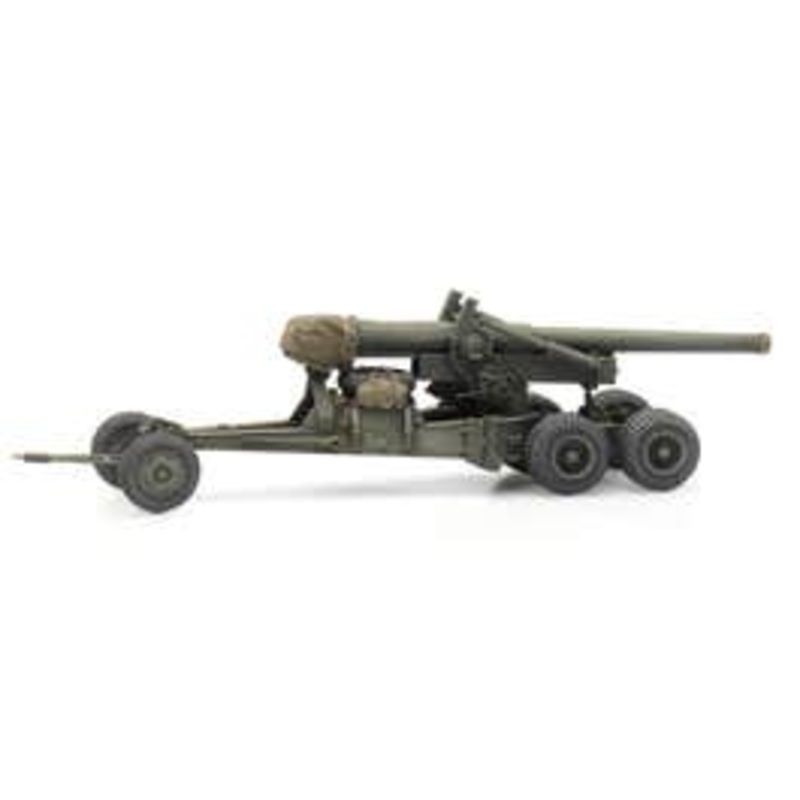 Artitec 6870387  HO US 155 mm Gun M1 'Long Tom' transport mode