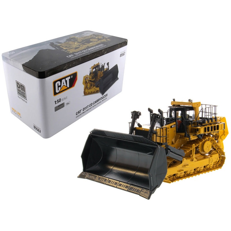 CAT Caterpillar D11T CD Carrydozer with Operator “High Line Series” 1/50 Diecast Model by Diecast Masters