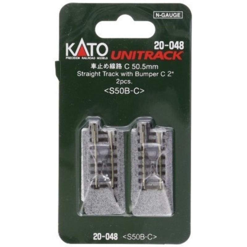 Kato 20-048 N 50mm 2″ Bumper, Type C (2)
