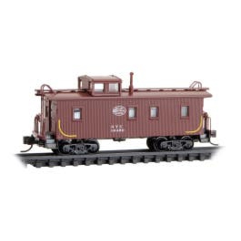 Micro Trains 05100380 N Scale – 34' Wood Sheathed Caboose New York Central Rd# 19450