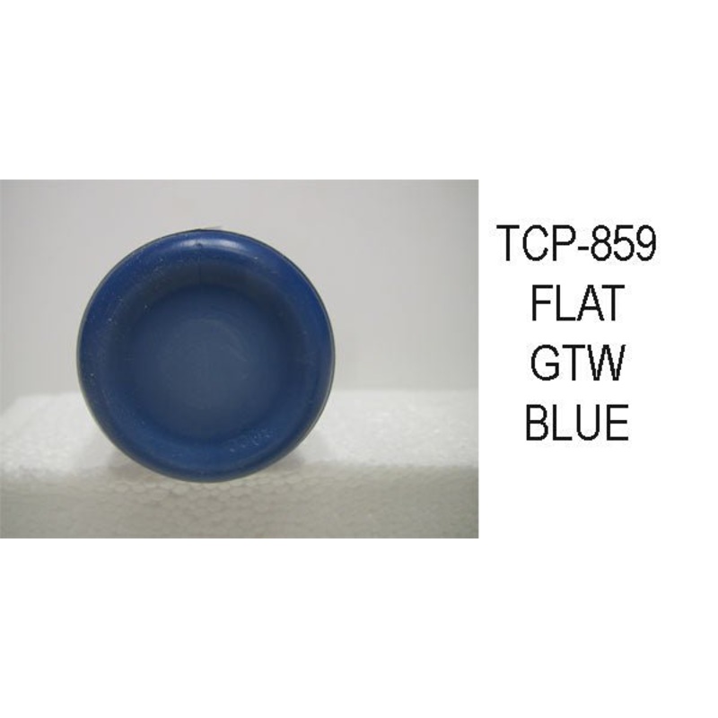 Tru Color TCP-859 Brushable, Grand Trunk Western, Blue, Flat Paint, 1 Fluid Ounce