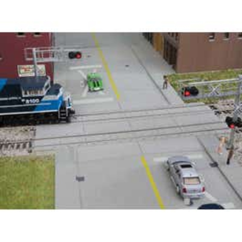Walthers #933-4121 Modern Concrete Grade Crossing – Kit