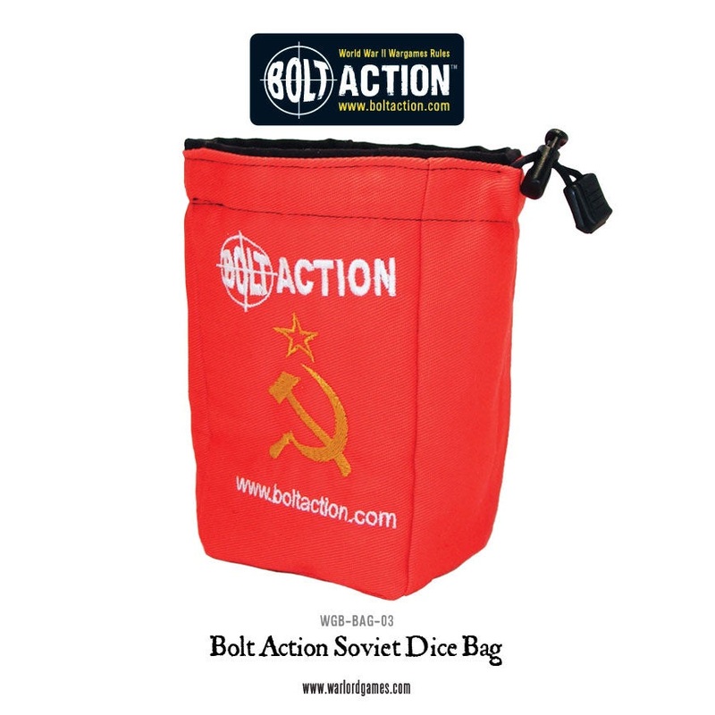 Warlord – Bolt Action  Dice Bag – Soviet
