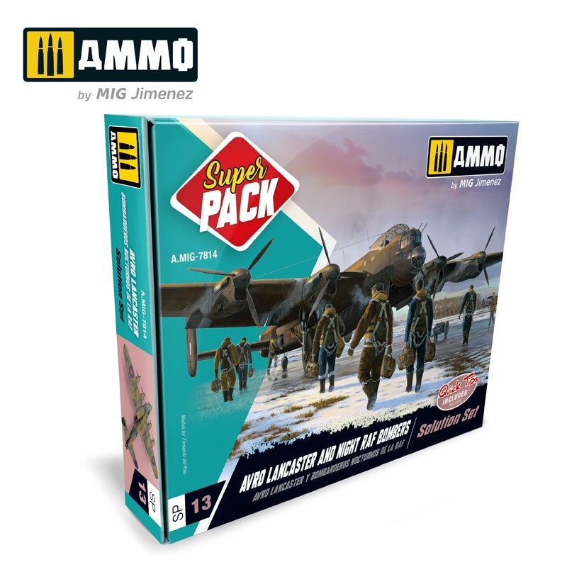 AMMO – 7814 SUPER PACK AVRO Lancaster and Night RAF Bombers Solution Set