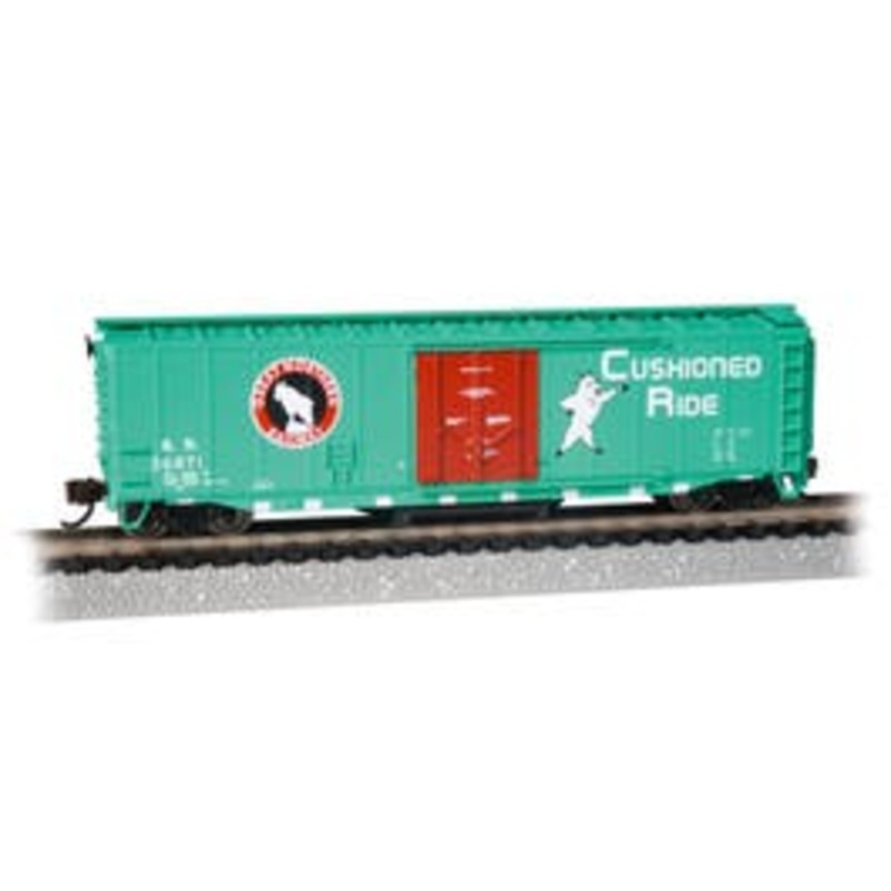 Bachmann 16373  N Track Cleaning Box Car – GREAT NORTHERN #36871 (Cushioned Ride)