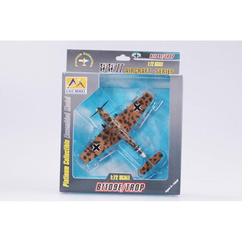 Easy Model – 1/72 Bf-109e-7/Trop 1/ Jg27 Marseille
