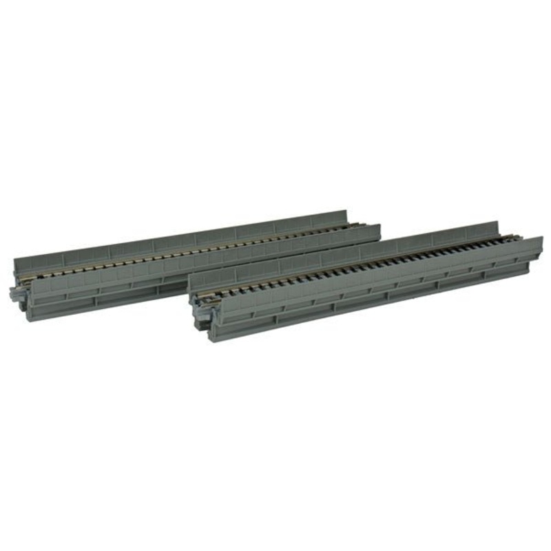 Kato 20-410 N, 7-5/16″, 186mm, Straight Viaduct Unitrack, 2 Pieces
