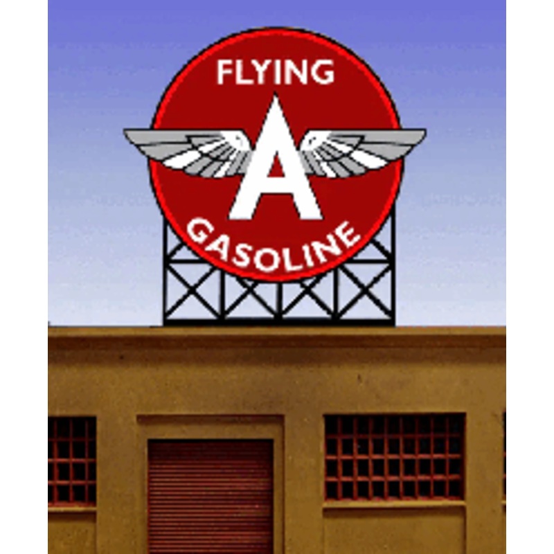 Miller Engineering 44-2502 HO/N Flying A sign