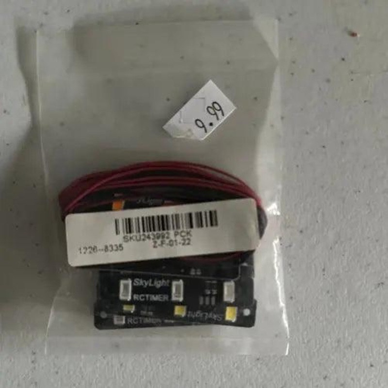 Multi-colored LED light bars 9-Pack