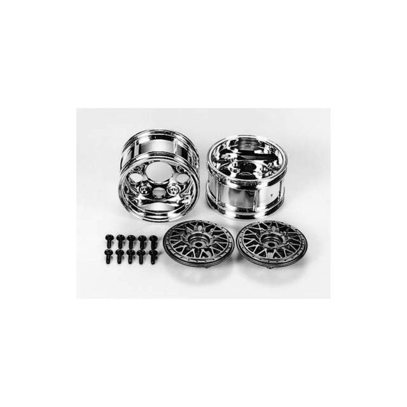 Tamiya – 2-piece Wide Mesh Wheels 1pr
