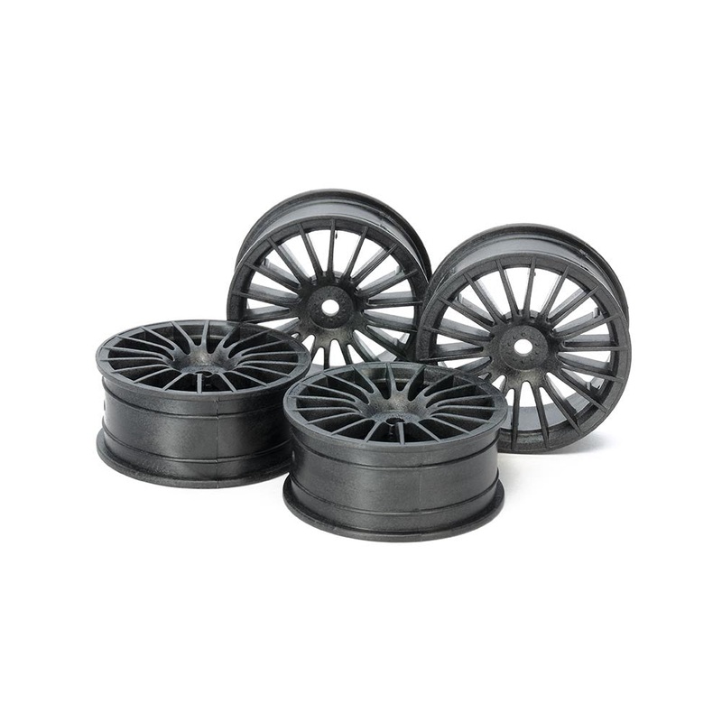 Tamiya – MN 18 Spoke Wheel 24mm off 0 Hard (4)