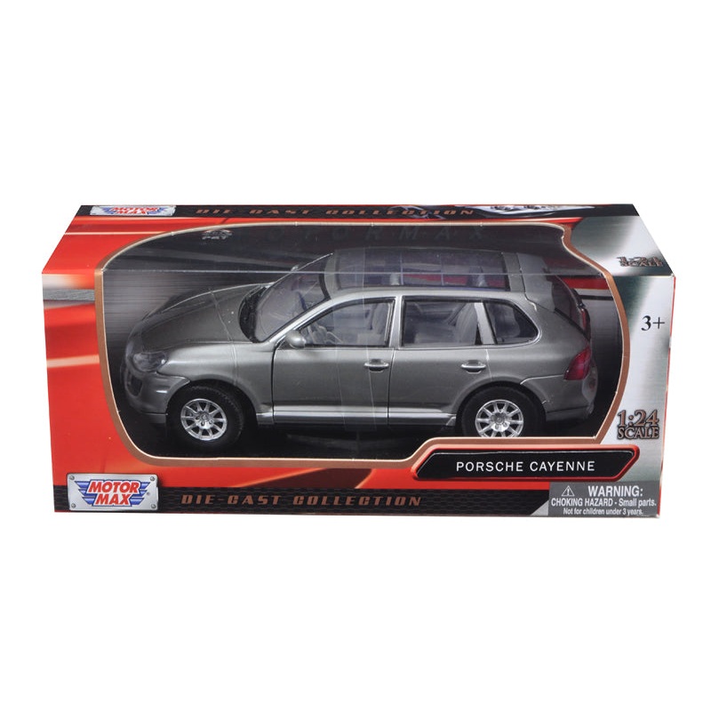 2008 Porsche Cayenne Gray Metallic 1/24 Diecast Model Car by Motormax